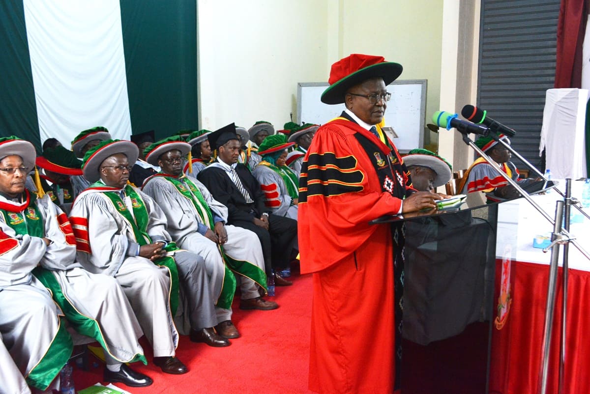 Remarks By The  Vice Chancellor, Prof. Isaac O. Kibwage During The First Years Address